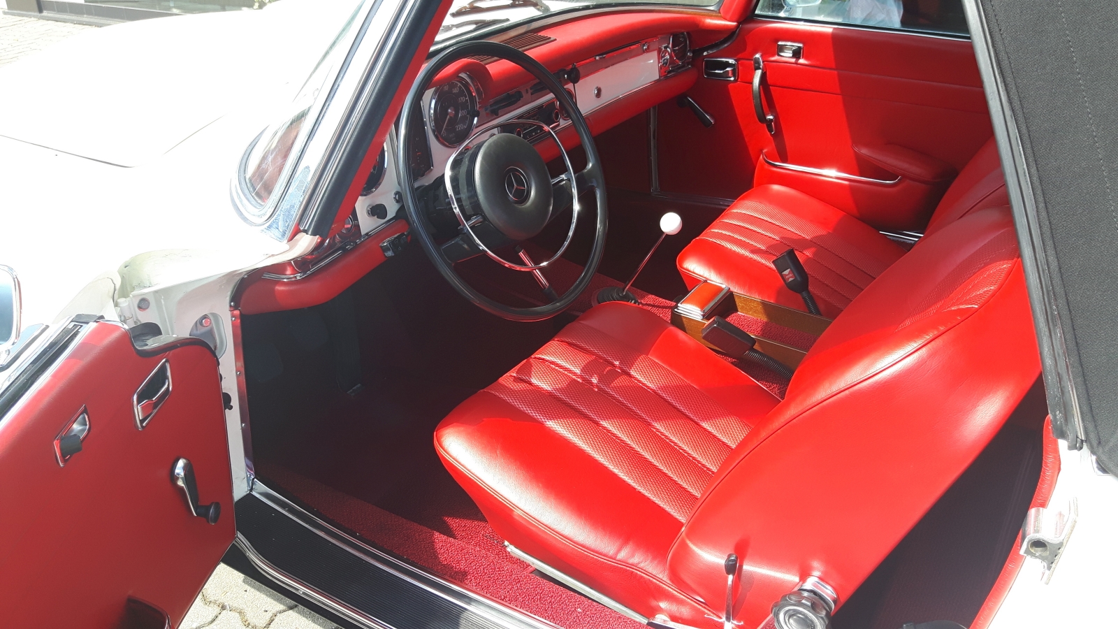 Neuaufbau Mercedes Pagode Teil 3